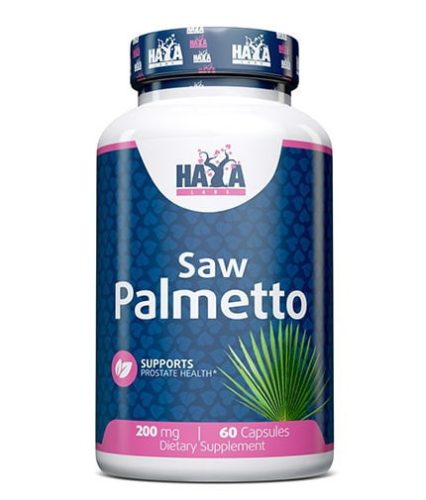 Haya Labs - Saw Palmetto 200 mg. / 60 Caps. - Fűrészpálma kivonat