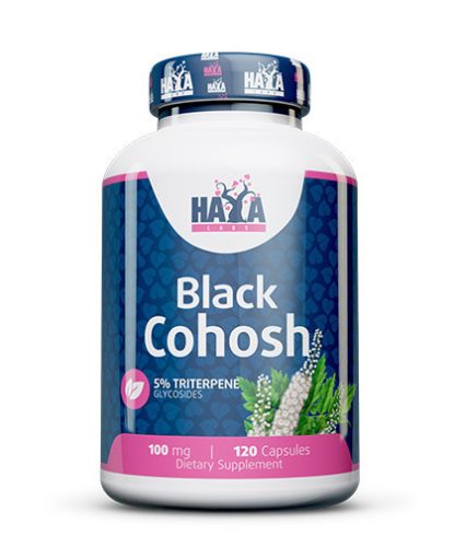 Haya Labs - Black Cohosh 100mg 120 caps. - Menopauza ellen
