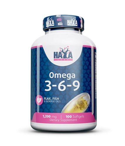 HAYA LABS - Omega 3-6-9 / 100 lágykapszula