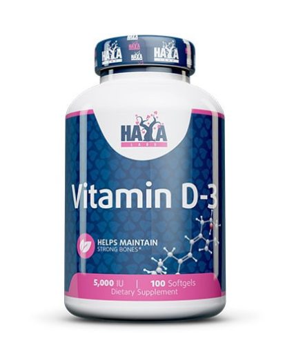 Haya Labs - Vitamin D-3 / 5000 IU / 250 tab